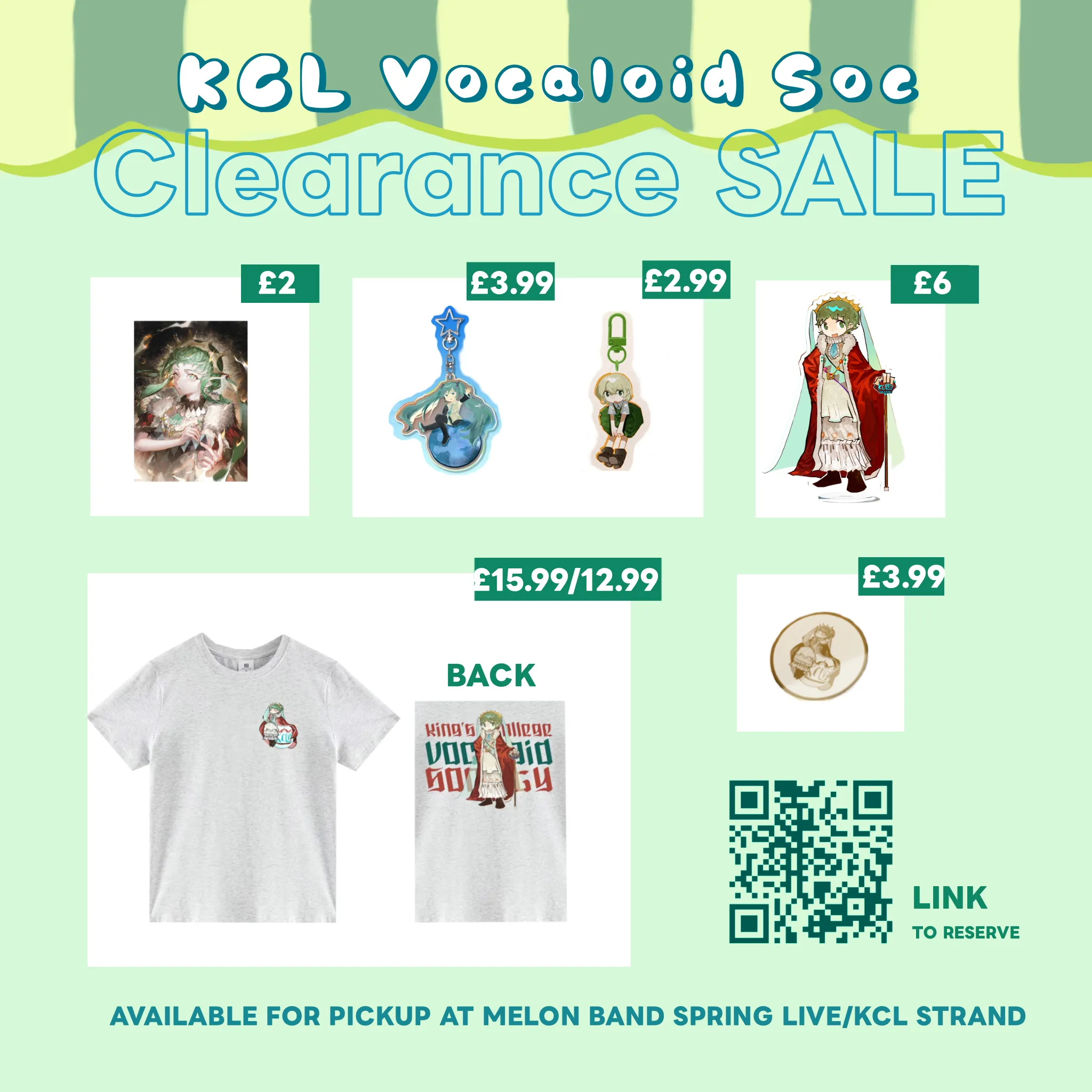 KCL Vocaloid Merch